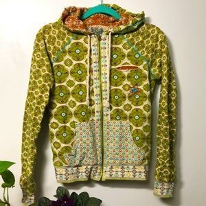 Billabong sweatshirt, Small, zip hoodie, boho